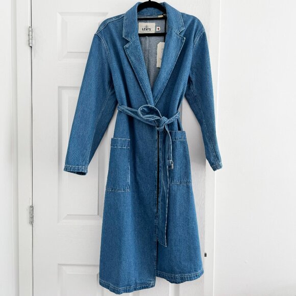 Levi's Made and Crafted "Surft" Denim Coat, size Small - Picture 4 of 11